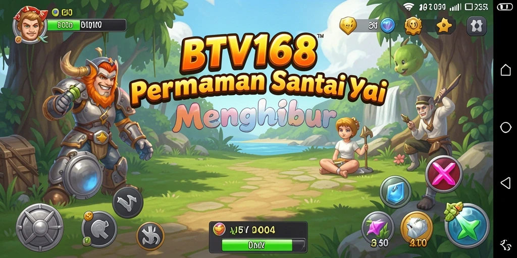 Tampilan gameplay BTV168 yang menarik dan penuh warna.