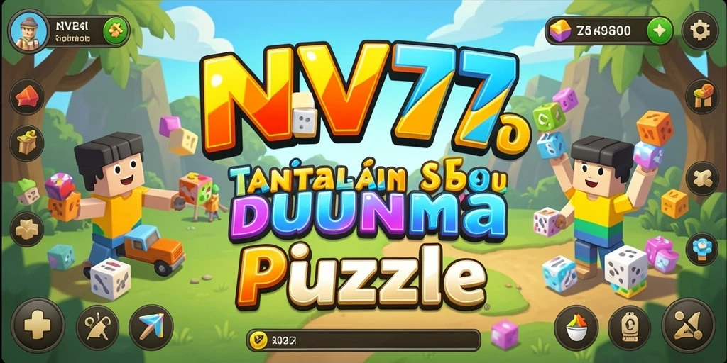 Screenshot gameplay NV77 yang menampilkan teka-teki menarik dan antarmuka yang ramah pengguna.